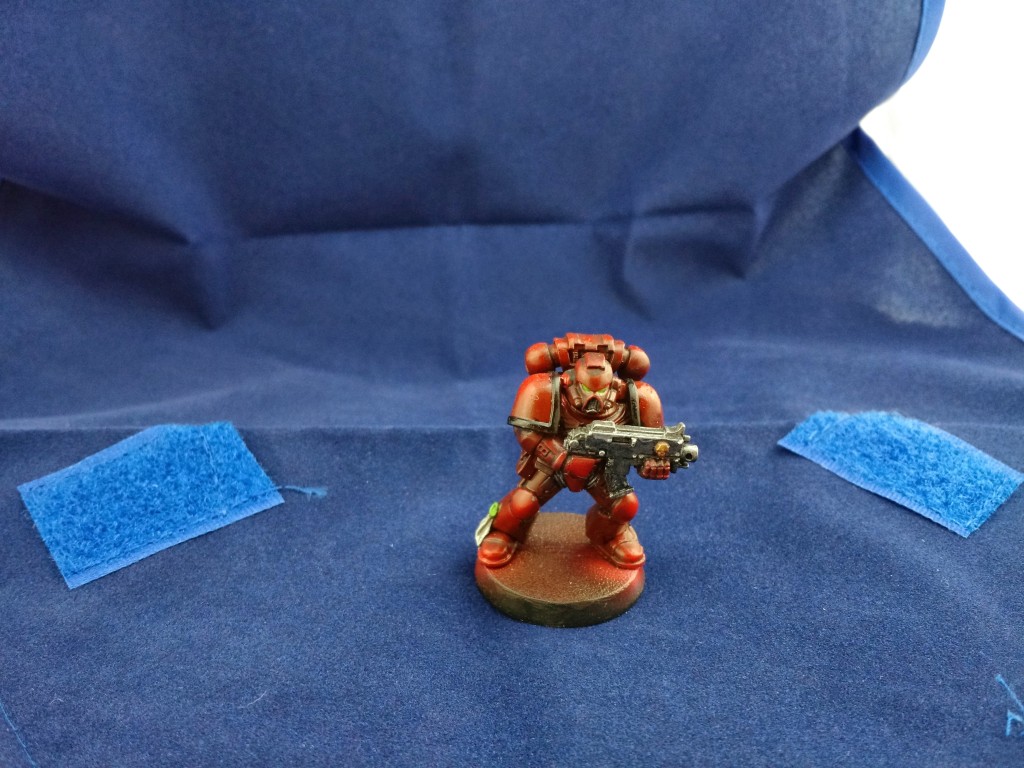 Blood Angel Tactical Marine with Zenith Highlighting